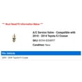 thumbnail image 2 of A/C Service Valve - Compatible with 2010 - 2014 Toyota FJ Cruiser 2011 2012 2013, 2 of 2