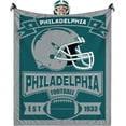 thumbnail image 2 of Football Blanket Personalized Gifts for Mens Womens Boys Team Color Throw Blanket Soft Lightweight Flannel Blanket Decor for Sofa Bed 80"x60", 2 of 6