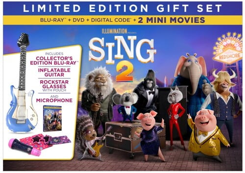Sing 2 - Limited Edition Gift Set (Walmart Exclusive) (Blu-ray + DVD + Digital Copy) (Walmart Exclusive)