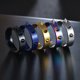 thumbnail image 3 of 1PC Gothic Stainless Steel Ring Punk Style Thorn Jewelry Rock Hip Hop Self-defense Rings Metal 3 Spiked Emergency Defense Ring, 3 of 5