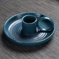thumbnail image 3 of Hariumiu Ceramic Incense Holder Ceramic Incense Burner Holder Sturdy Creative Censer Holder for Meditation Healing, 3 of 8