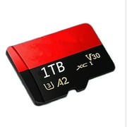 1TB 2 Pack for Micro SD Memory Card TF CardHigh speed and high-performance plug and play Class 10 Comaptible with Cards for Smart Phones/PC/Camera with Adapter  RED
