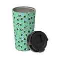 thumbnail image 2 of KLL Alphabet And Panda Pattern Stainless Steel Vacuum Insulated Tumbler - Carry Insulated Coffee Mug - Reusable Insulated Cold Brew Iced Coffee Cup Thermos, 2 of 8