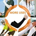 thumbnail image 6 of 14 Pairs Sun Protection Sleeves with Thumb Holes, Sport Arm Sleeves for Women and Men, Cooling Sleeves to Cover Arms, Compression Sleeve Shield Protector for Volleyball Golf Work Driving, 6 of 7
