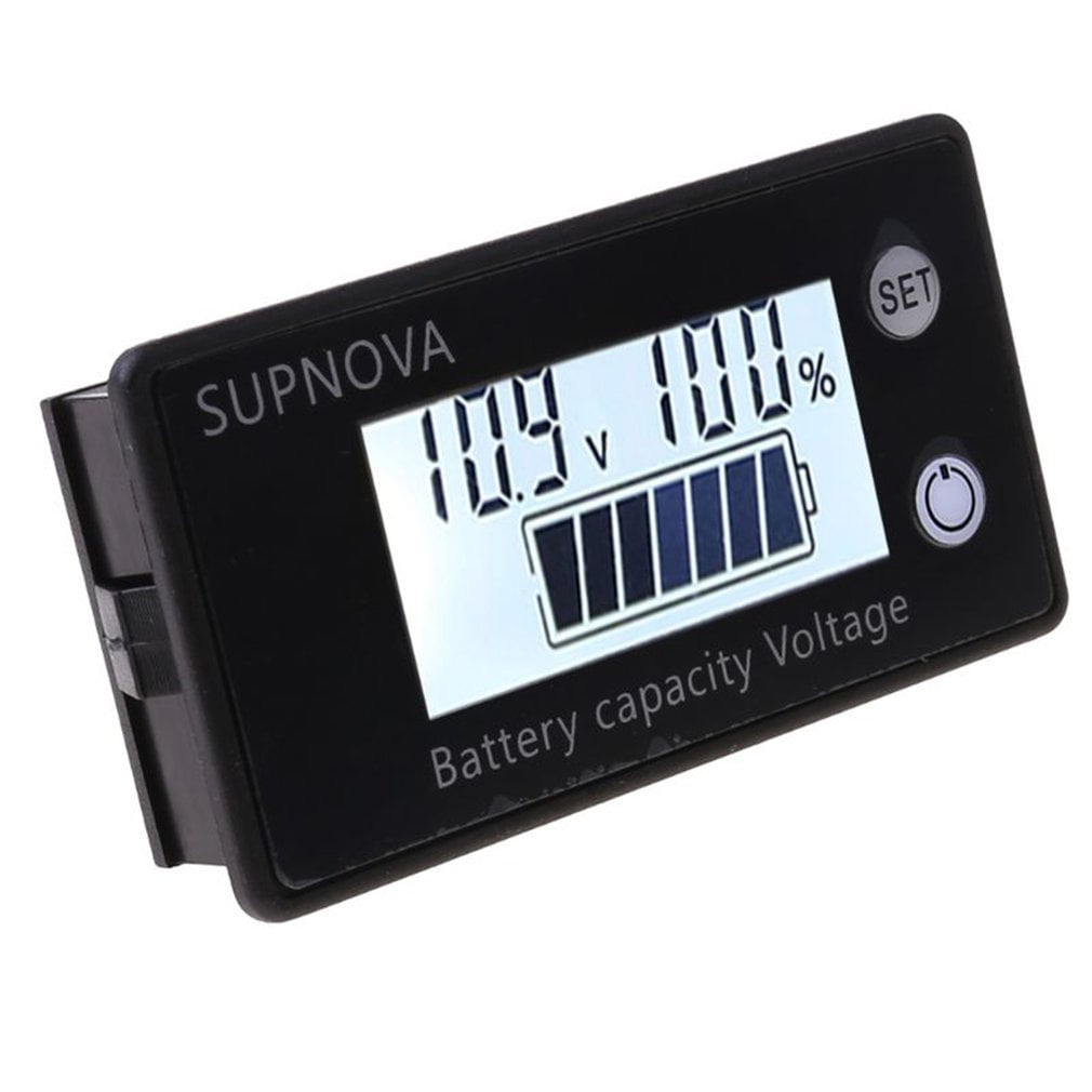 6-100V Digital Display Voltmeter Voltage Gauge Panel Meter For Car Motorcycle 
