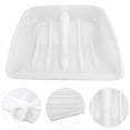 thumbnail image 3 of FOMIYES Snow Shoveling Kit White Tempered Plastic Professional Design Winter Maintenance 1Pcs, 3 of 8