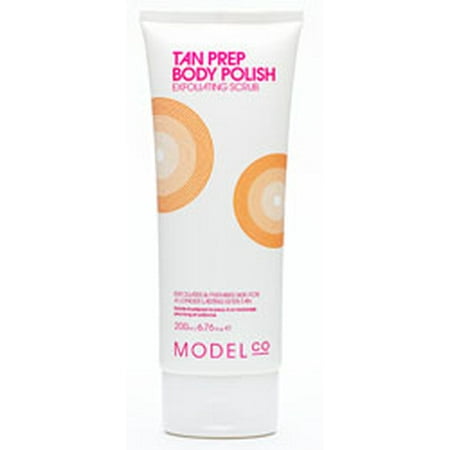 ModelCo Tan Prep Body Polish Exfoliating Scrub, 6.76 fl. (Best Tan Removal Face Scrub In India)