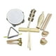 thumbnail image 2 of Juguete de percusión musical de madera, juguete musical preescolar que mejora la habilidad manual, instrumento de percusión Montessori de madera para 8 piezas, 2 of 8