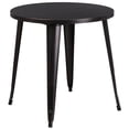 thumbnail image 1 of 30'' Round Black Metal Indoor-Outdoor Table, 1 of 3