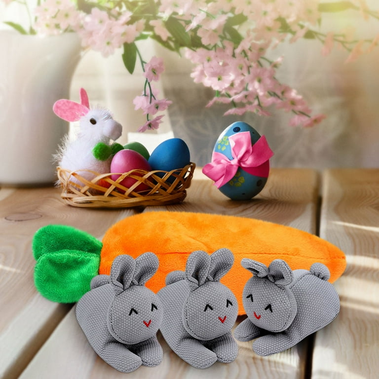 Carrot purse with bunnies sale