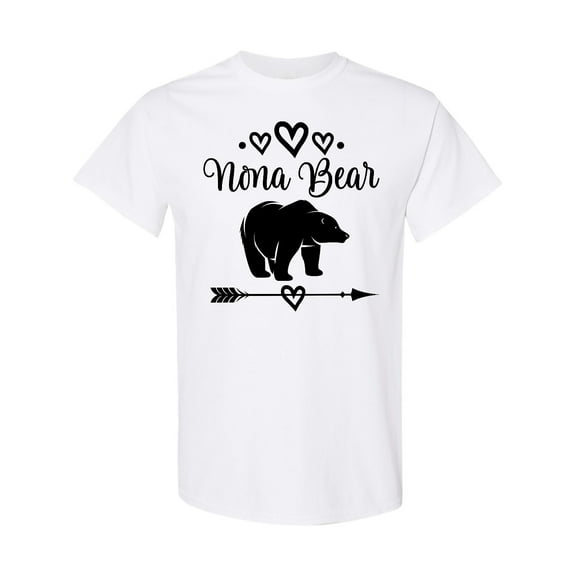 Inktastic Nona Bear Grandma T-Shirt