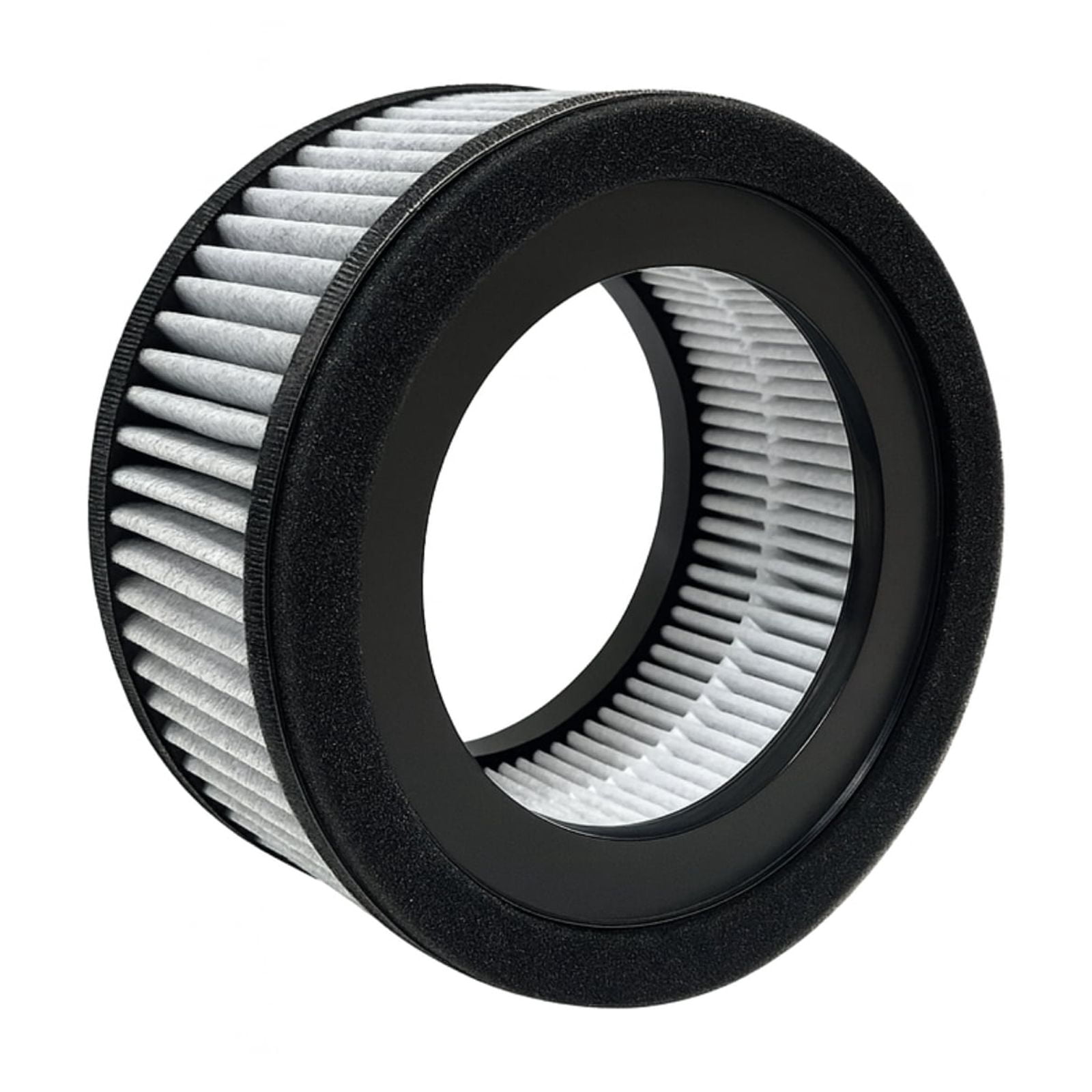 Nispira 3-in-1 True HEPA Carbon Filter Replacement Compatible with Crane Air Purifier EE-5067, 4 Pack