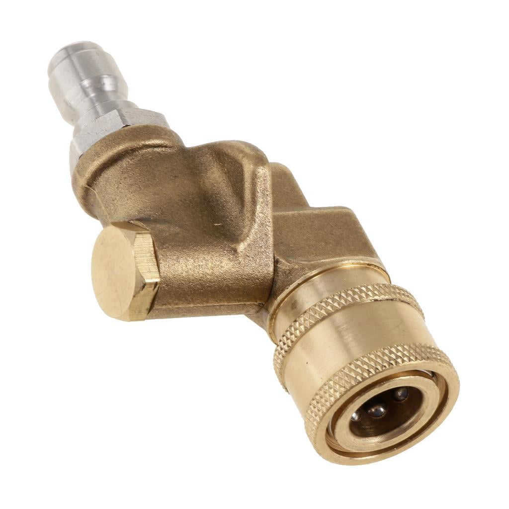 Hardware Quick Connecting pivoting Coupler for Pressure Washers Nozzles