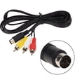 thumbnail image 2 of JIAHAOO New 180cm 9-Pin AV Cable for Sega Genesis 2/3, Features High-Definition Video and Audio Transfer via RCA, 2 of 3