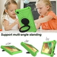 thumbnail image 5 of Allytech Galaxy Tab A7 Lite 8.7 Case 2021 SM-T220 T225, Soft EVA  Case for Kids Rotating Stand Handle Heavy Duty Protective Shockproof Kids Friendly Case Cover for Samsung Galaxy A7 Lite 8.7"-Green, 5 of 7