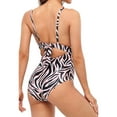 thumbnail image 3 of Anferry Women's Scalloped One-Piece Swimsuit Monokini Swimwear, 3 of 6