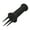 Black-3.3cmx3.3cmx10cm, variant on Ergonomic Manual Aerator Cultivator Hand Tiller Gardening Digging Fork For Digging Weeding Plant Care Plant Growth