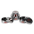 thumbnail image 5 of Set de contenedores de almacenamiento Sumeet de acero inoxidable 200-800 ml, 5 of 5