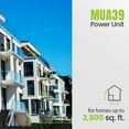 thumbnail image 3 of Allegro MUA39 Acoustic Compact 2,500 Square Foot Home Central Vacuum System Power Unit, 3 of 5