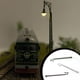 thumbnail image 2 of Billuyoard Poste de lámpara a escala, modo blanco cálido, 1:87, luz de vía férrea LED para jardín, artesanía, lámpara de pista, accesorios de Artesanía Plata Billuyoard HA064467-01, 2 of 6