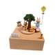 thumbnail image 2 of Caja de música de madera Caja musical de madera Artesanía Juguete Decoración de escritorio Dibujos animados Creativo Estilo A, 2 of 9