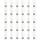 thumbnail image 1 of 30-Pack Outdoor String Light Bulbs, Waterproof S14 Replacement Bulb, E26 Base Warm White, 1 of 5