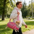 thumbnail image 4 of Harness No Pull Shoulder Portable Breathable Vest Lift Support For Outdoor Rose Shoulder Portable For Small And Cats Breathable Lightweight Travel Tote For Outdoor, 4 of 7