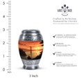 thumbnail image 2 of Golden Gate Bridge Sunset Mini Urns For Ashes - Tiny Urn - Urn For Human Ashes Adult Female - Memorial Keepsakes For Ashes - Urns For Cremation Ashes (Size -3inch,2Pcs), 2 of 5