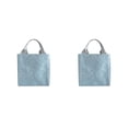 thumbnail image 2 of Injueey Bolsa de almuerzo reutilizable portátil, fiambrera aislada, tela de lona con papel de aluminio, bolso de mano para almuerzo para mujeres/hombres Type1 NO1 Injueey CBP106735, 2 of 5