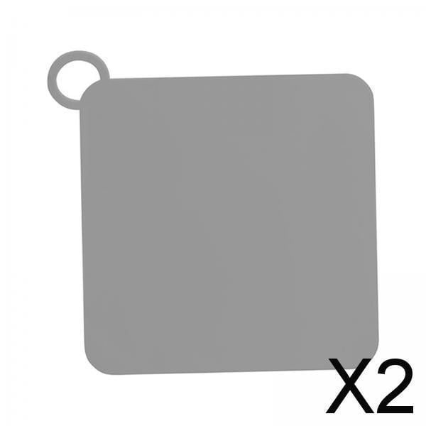 Cubiertas de drenaje de ducha de primera calidad, alfombrilla antideslizante, flexibles de usar, con diseño innovador , 2 piezas