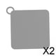 thumbnail image 1 of Cubiertas de drenaje de ducha de primera calidad, alfombrilla antideslizante, flexibles de usar, con diseño innovador , 2 piezas, 1 of 10