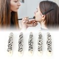 thumbnail image 3 of 5Pcs NonSlip Hair Clips, Clips For Hair Styling, With Embossed Design Springs ABS Material Lightweight And Portable For Hair Salon Styling Or Haircutting, 3 of 8