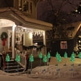thumbnail image 2 of Yescom 2 Packs Solar Christmas Tree Stake Lights Solar Pathway Lights Waterproof Solar Stakes Lights for Outdoor Patio, 2 of 9