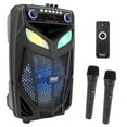 thumbnail image 1 of Pyle Multi Purpose 600 Watt Bluetooth Boombox Speaker System w/ LED Lights, 1 of 7