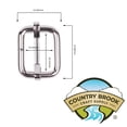 thumbnail image 2 of 100 - Country Brook Design® 3/4 inch Metal Sliding Bar Triglide Buckle, 2 of 5