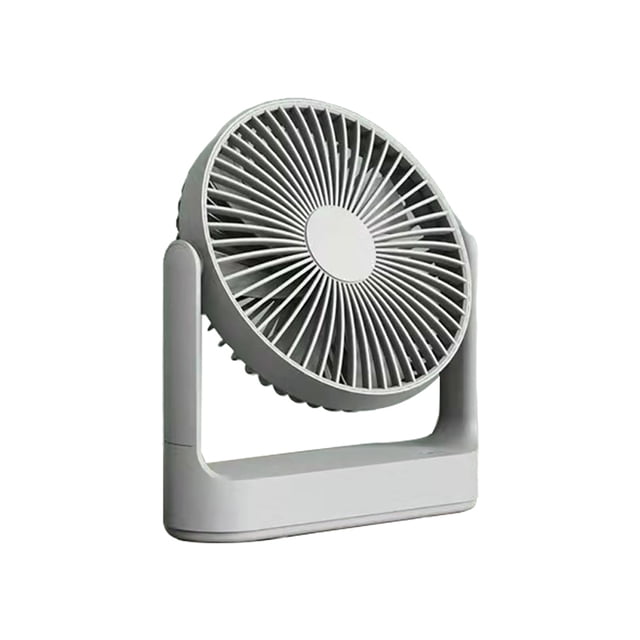 Bewildely Ventilador de Recargable Ventilador ajustable Tamaño de bolsillo Enfriador de aire 4 Gear Wind Summer Exquisitos ventiladores de escritorio Accesorios para electrodomésticos Gris Cargando Bewildely HA062681-03B
