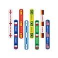 thumbnail image 2 of 1 Pieces Soccer Snap Bracelets Wristbands Sport Slap Bracelets for Soccer Party Favors Classroom Prizes Birthday Gifts, Soccer Theme, 2 of 5