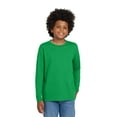 thumbnail image 3 of Gildan Heavy Cotton Youth Long Sleeve T-Shirt, Kids Classic Fit Cotton Tee, Irish Green, XS, 6-Pack, 3 of 5