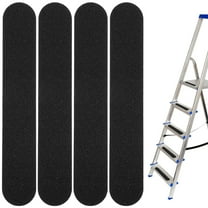 FOMIYES 20Pcs Stair Tread Strips Pvc Black Anti Slip Tape for Ramps and Ladders