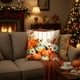 thumbnail image 5 of Fundas de almohada de Acción de Gracias de 17,7 x 17,7 pulgadas, con diseño de calabaza otoñal y tela suave con cremallera oculta para decoración del hogar., 5 of 6