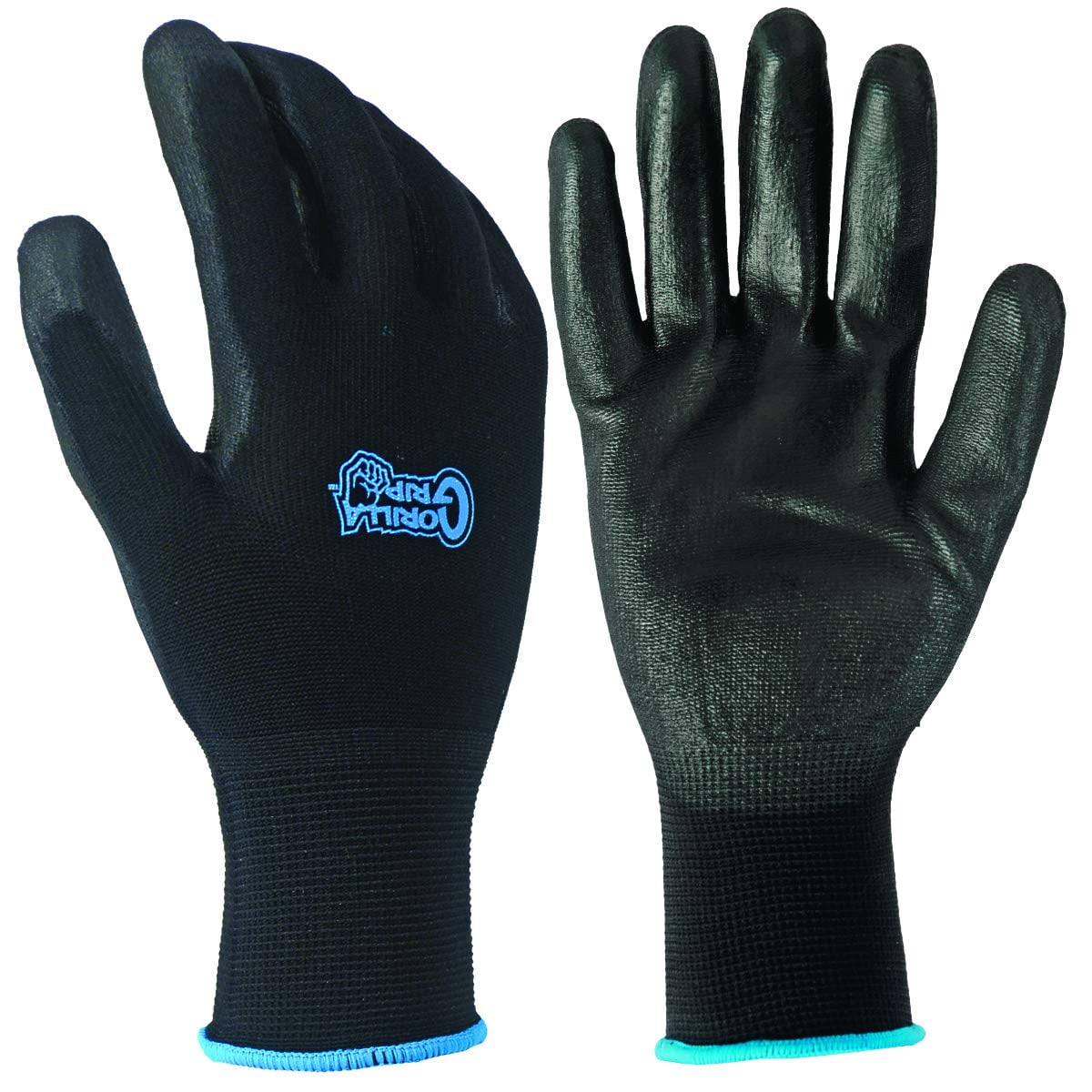 Gorilla Grip Slip Resistant All Purpose Work Gloves 5 Pack