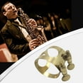 thumbnail image 3 of Alto-Sax Embouchure Ligature Double Vis Saxophone Attache Or Accessoire Outil, 3 of 5