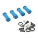thumbnail image 2 of Adaptador de cubo hexagonal para rueda de metal (paquete de 4) de 12 mm para WLtoys 12428 12423 1:12 RC Car Azul, 2 of 9
