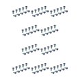 thumbnail image 2 of Wosthever Paquete de 12 tornillos M5 para freno de disco, reparación de piezas de repuesto para bicicleta Type2 NO2, 2 of 6
