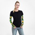 thumbnail image 6 of Easygdp St Patrick's Day10 Adult Ice Silk Sunscreen Arm Cover with Thumbhole, Cooling Compression Arm Cover for Cycling, 6 of 8