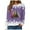 A11_Purple, variant on Towmus Christmas Sweatshirts for Women Loose Fit Snowman Printed Graphic Sweatshirts Roundneck Fall Pullover Tops