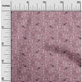 thumbnail image 1 of oneOone Cotton Silk Mauve Fabric Geometric Sewing Craft Projects Fabric Prints By Yard 42 Inch Wide-3E6, 1 of 4