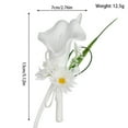 thumbnail image 2 of 2Pack Rose Wrist Flower Corsage Set Bride And Groom Corsage Bracelet Bridesmaid Pearl Leaf Wrist Flower for Wedding Party Prom Homecoming Girl Hand Flower Decoration, 2 of 7