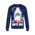 thumbnail image 5 of Jolly Knits Men's & Big Men's Crewneck Christmas Sweatshirt, Sizes S-3XL, 5 of 5