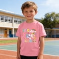 thumbnail image 6 of Riecok Girls Boys T Shirts 100th Day of School Crewneck Celebration Tees Funny Colorful Printed Short Sleeve Tops, 6 of 8